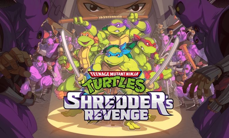 TMNT: Shredder's Revenge key art