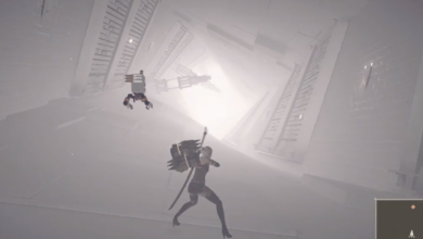 NieR: Automata player sadfutago exploring the Copied City with A2