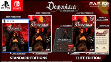 Demoniaca standard and elite editions