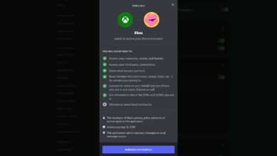 Xbox for Discord connection picture