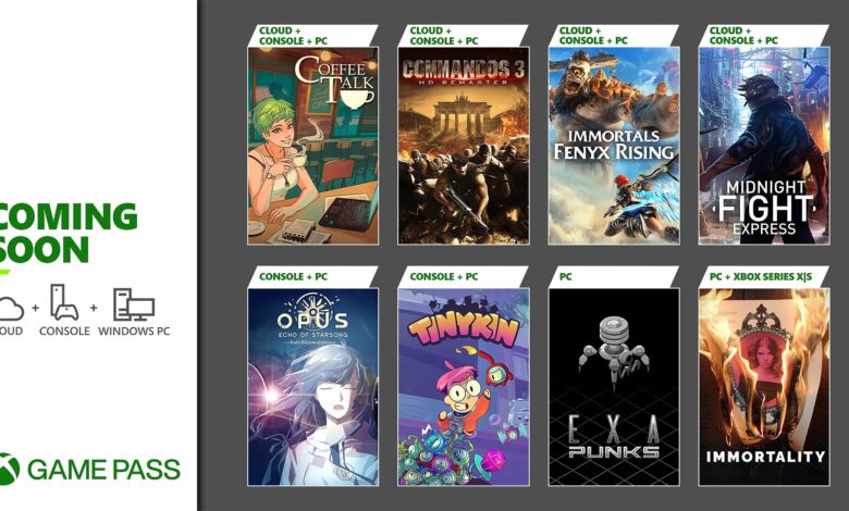 Xbox Game Pass August 2022