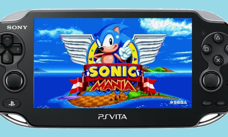 Sonic Mania PlayStation Vita