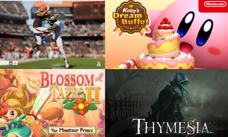 Madden NFL 23 joins this week's upcoming games