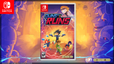 Guns N' Runs Nintendo Switch cover art