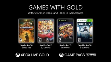 Xbox Gold September Games lineup