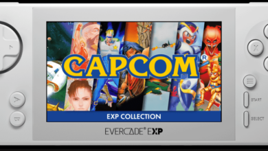 Evercade EXP Capcom games