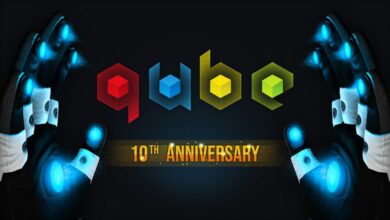 Q.U.B.E. 10th Anniversary Edition Logo