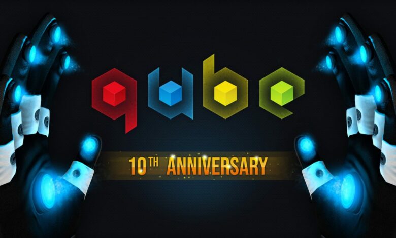 Q.U.B.E. 10th Anniversary Edition Logo
