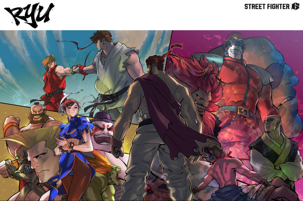 Street fighter art, Street fighter iii, Ryu street fighter