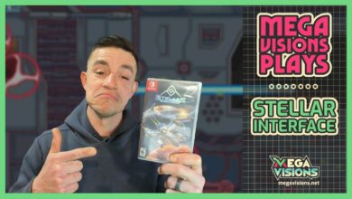 Chris Powell holding Stellar Interface game