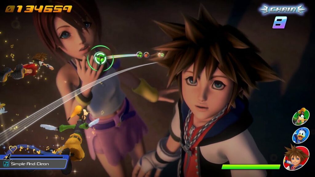 Kingdom Hearts scene