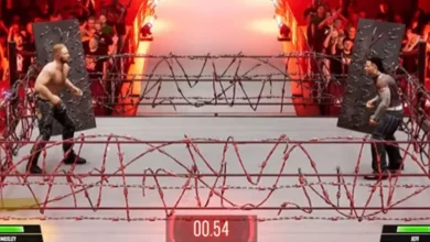 AEW: Fight Forever Exploding Barbed Wire Deathmatch