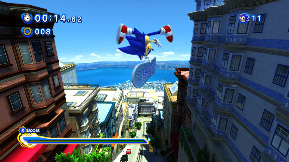 Sonic Generations gameplay